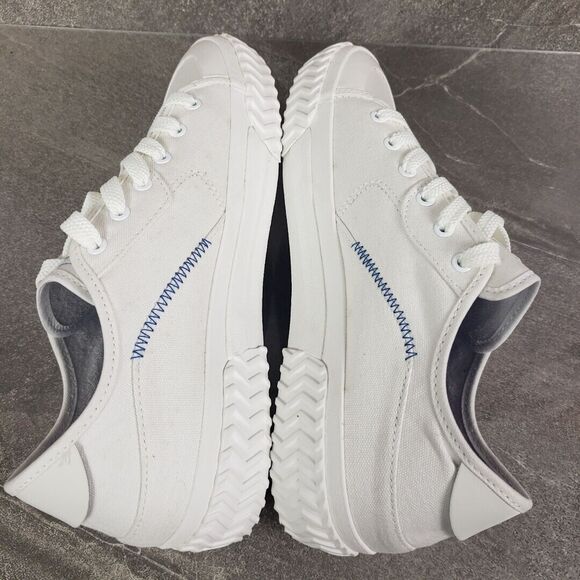 Skechers Sneakers Womens 9.5 m White Lace Up Street Trax Hi Washable Shoes - Picture 5 of 13